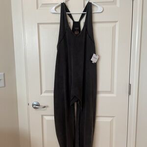 Arizona Jean Company Charcoal Jumpsuit NWT
